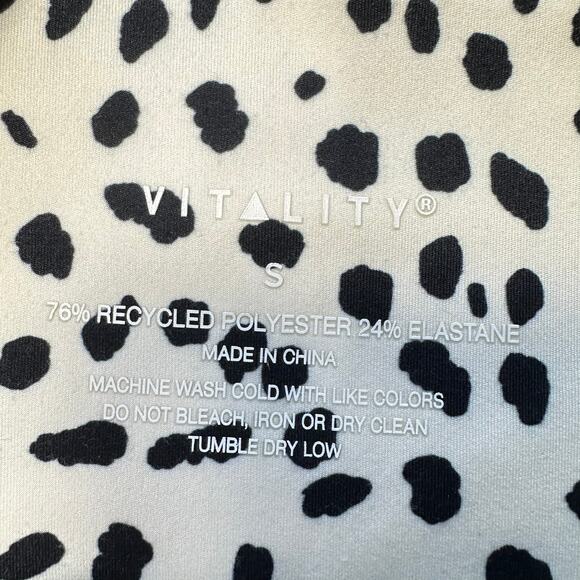 Vitality Kingdom Collection Snow Leopard Leggings Size Small - Picture 5 of 10